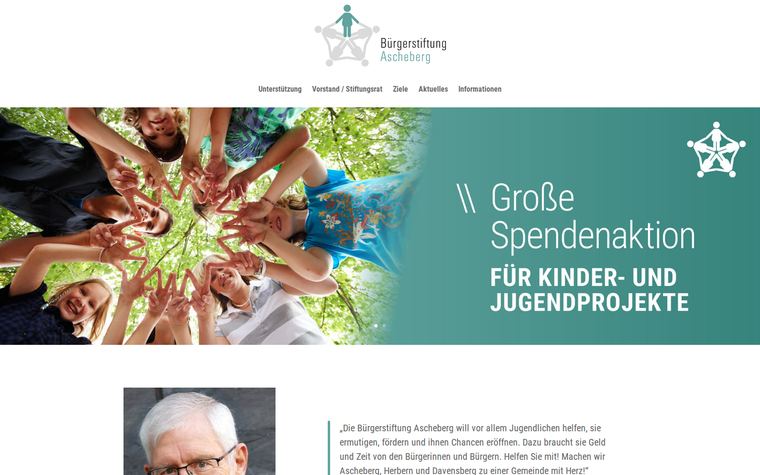 Startseite von buergerstiftung-ascheberg.de
