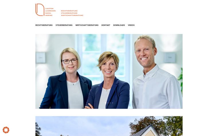 Startseite von laarmann-nagel.de